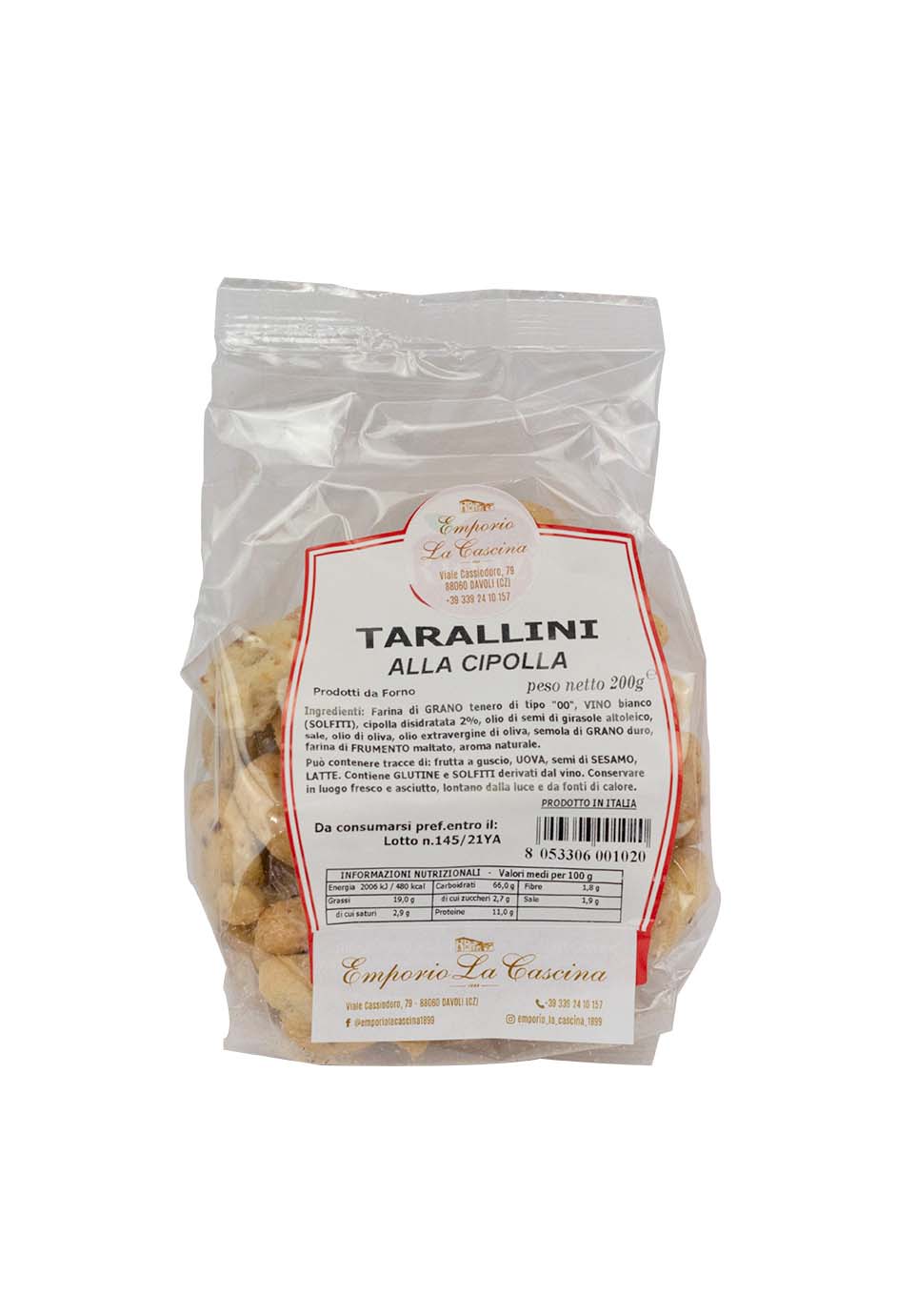 tarallini cipolla